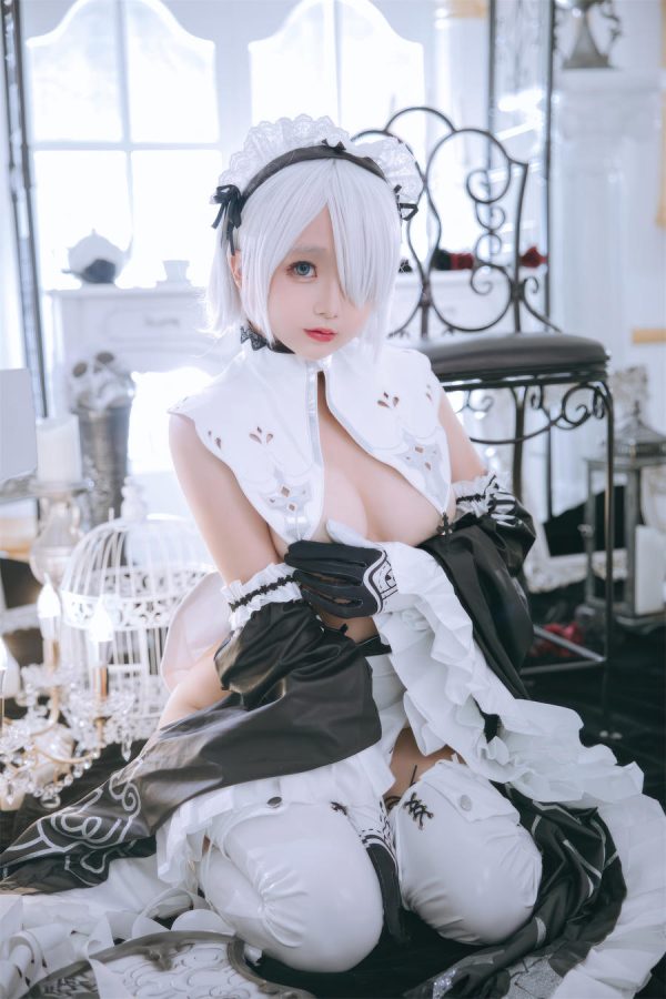 No.097 – 2B奶盖女仆 [88P]-慕色阁