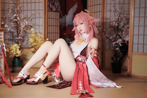 No.033 – 原神 八重神子 [40P]-慕色阁