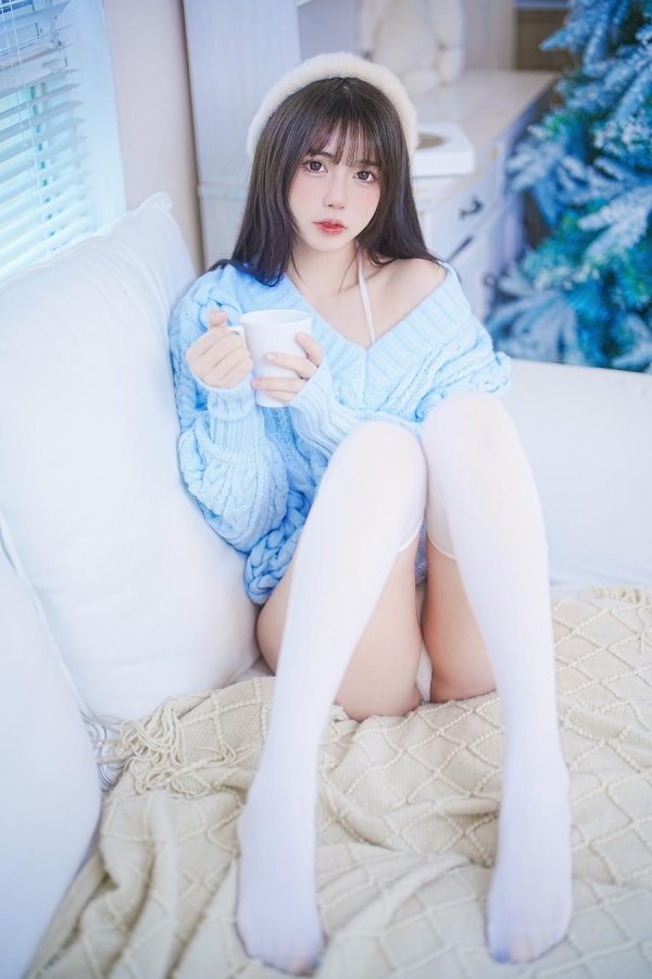 No.026 – 蓝色秋冬毛衣 [27P]-慕色阁
