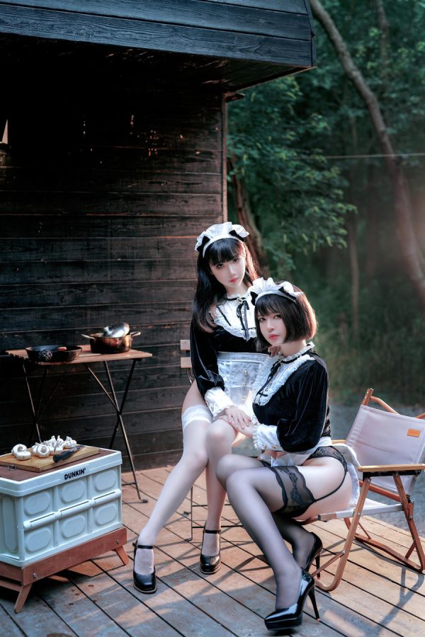 No.135 – 女仆姐妹 (&半半子BANBANKO) [74P]-慕色阁