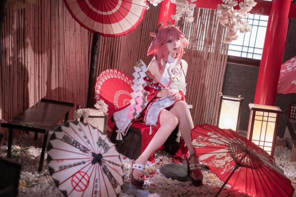No.034 – 原神 八重神子 [91P]-慕色阁