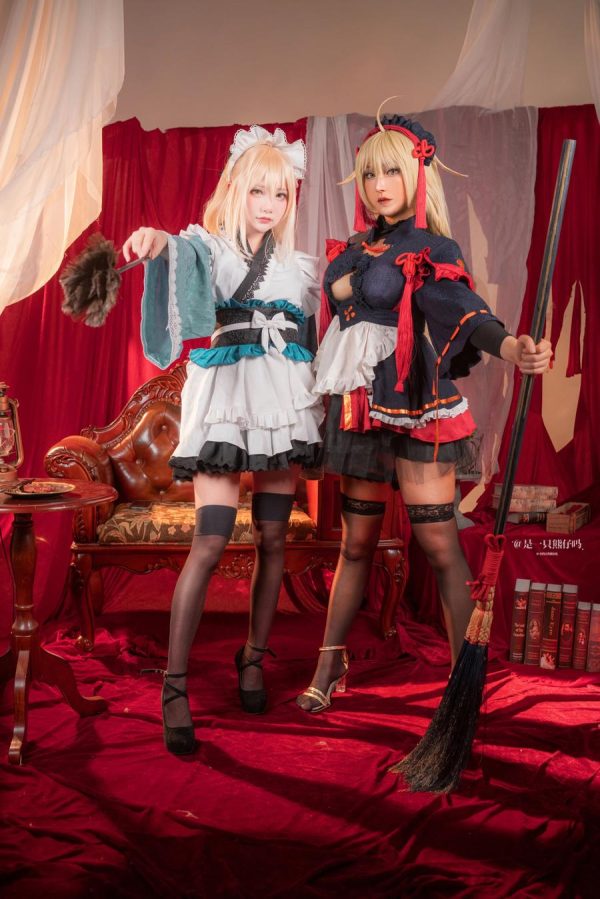 No.032 – FGO 冲田总司 魔神冲田 双人捆绑 (&小容仔咕咕咕w) [30P]-慕色阁