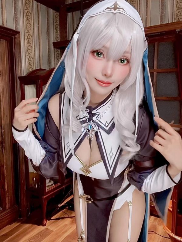 No.105 – Shirogane noel~Nun [27P 13V]-慕色阁