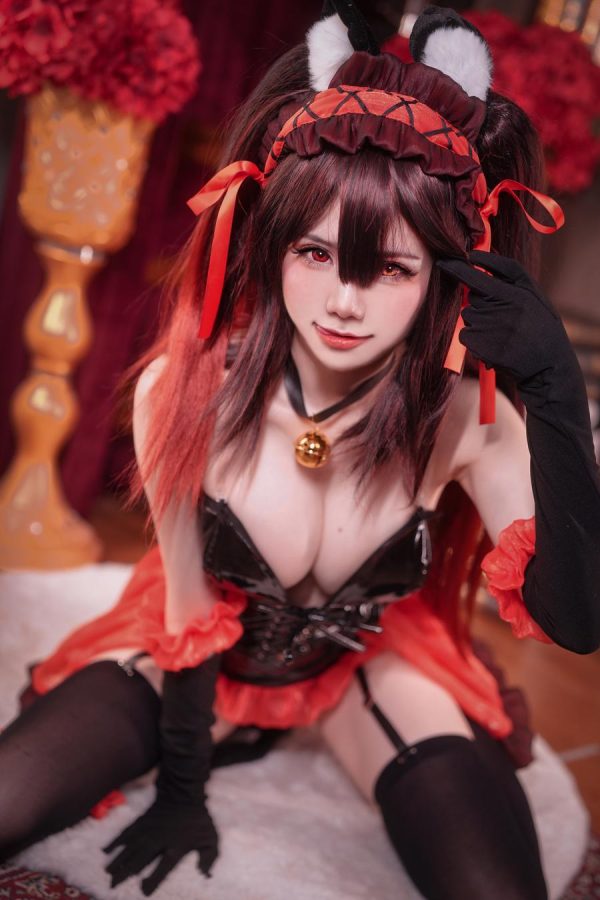 No.085 – Kurumi Cat Bunny Girl [22P]-慕色阁