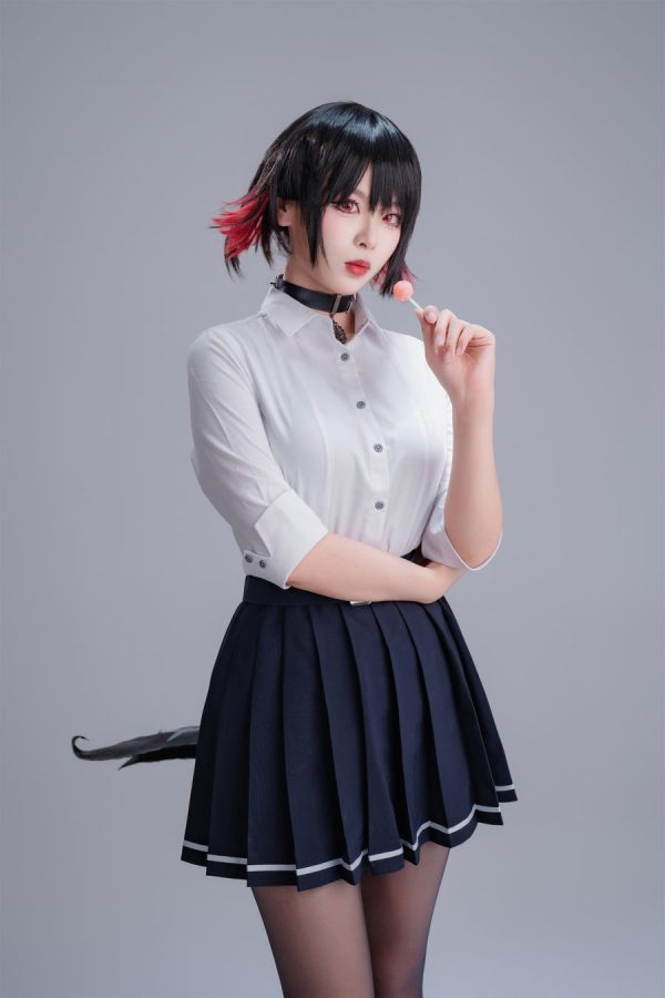 No.082 – 鲨鱼妹JK [100P]-慕色阁