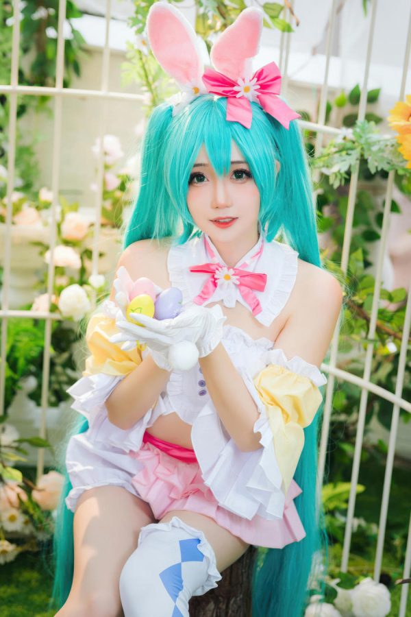 No.051 – 初音未来 复活节兔子 [22P]-慕色阁