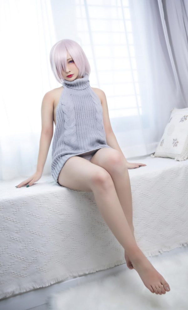 No.101 – FGO 玛修 露背毛衣 [13P]-慕色阁