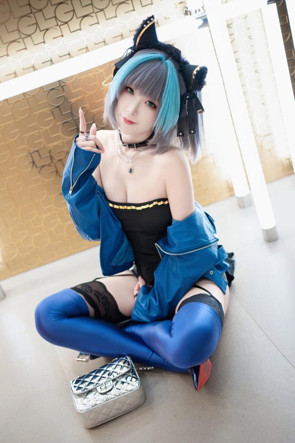 No.081 – 碧蓝航线 柴郡常服 [27P]-慕色阁