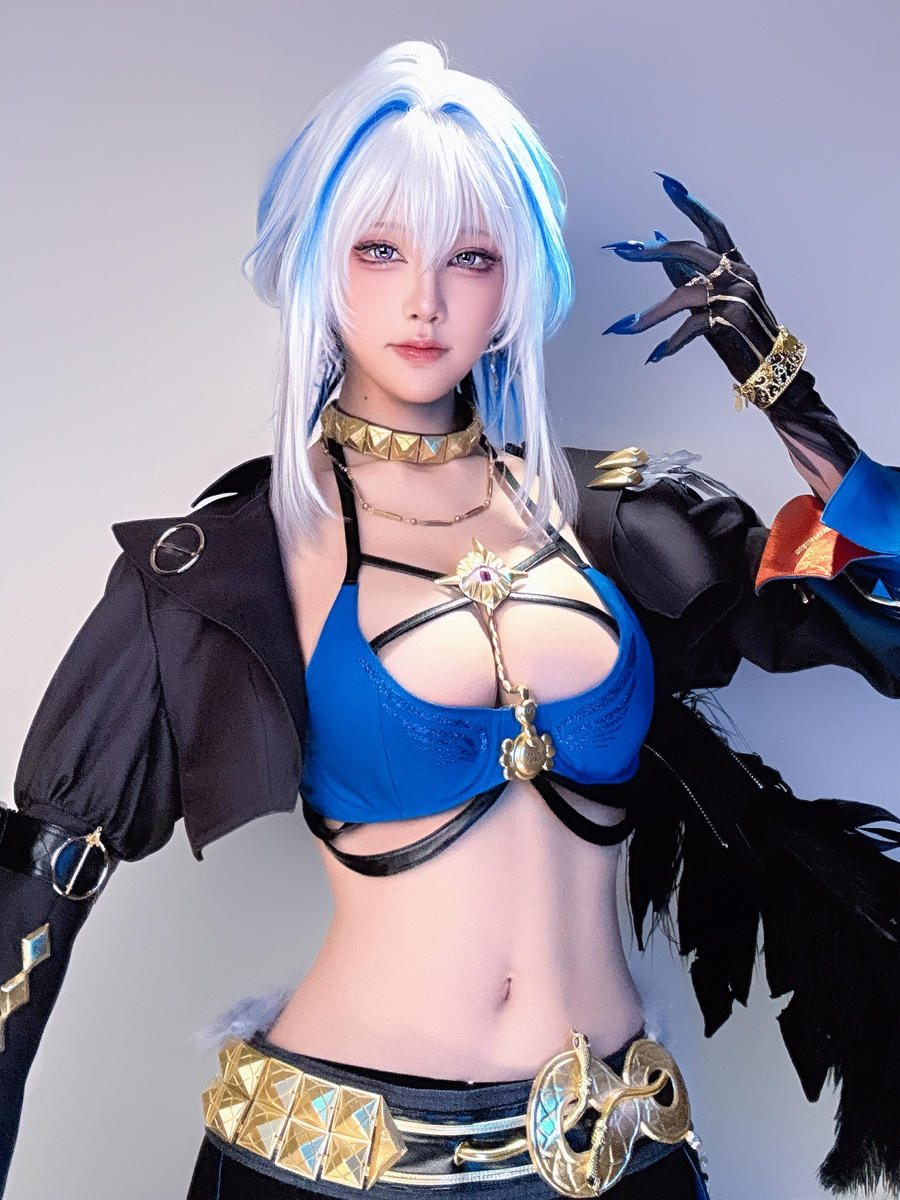 图片[2]-No.206 – [Patreon] 鸣潮 嘉贝莉娜 自拍 [26P]