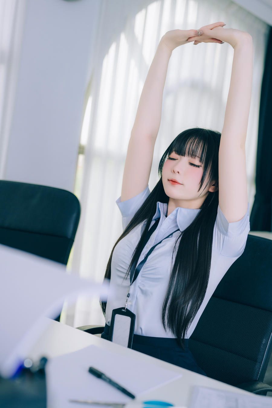 图片[2]-No.124 – DL版写真集 Shimo’ Secret Office Vol.02 [125P]