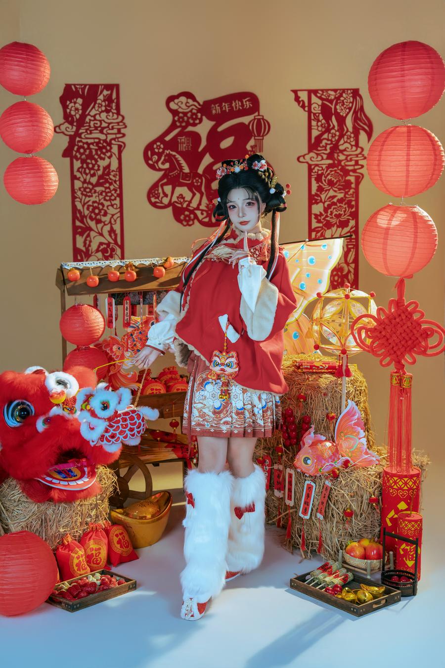 图片[3]-No.146 – 2026新春特辑 醒狮少女 [42P]
