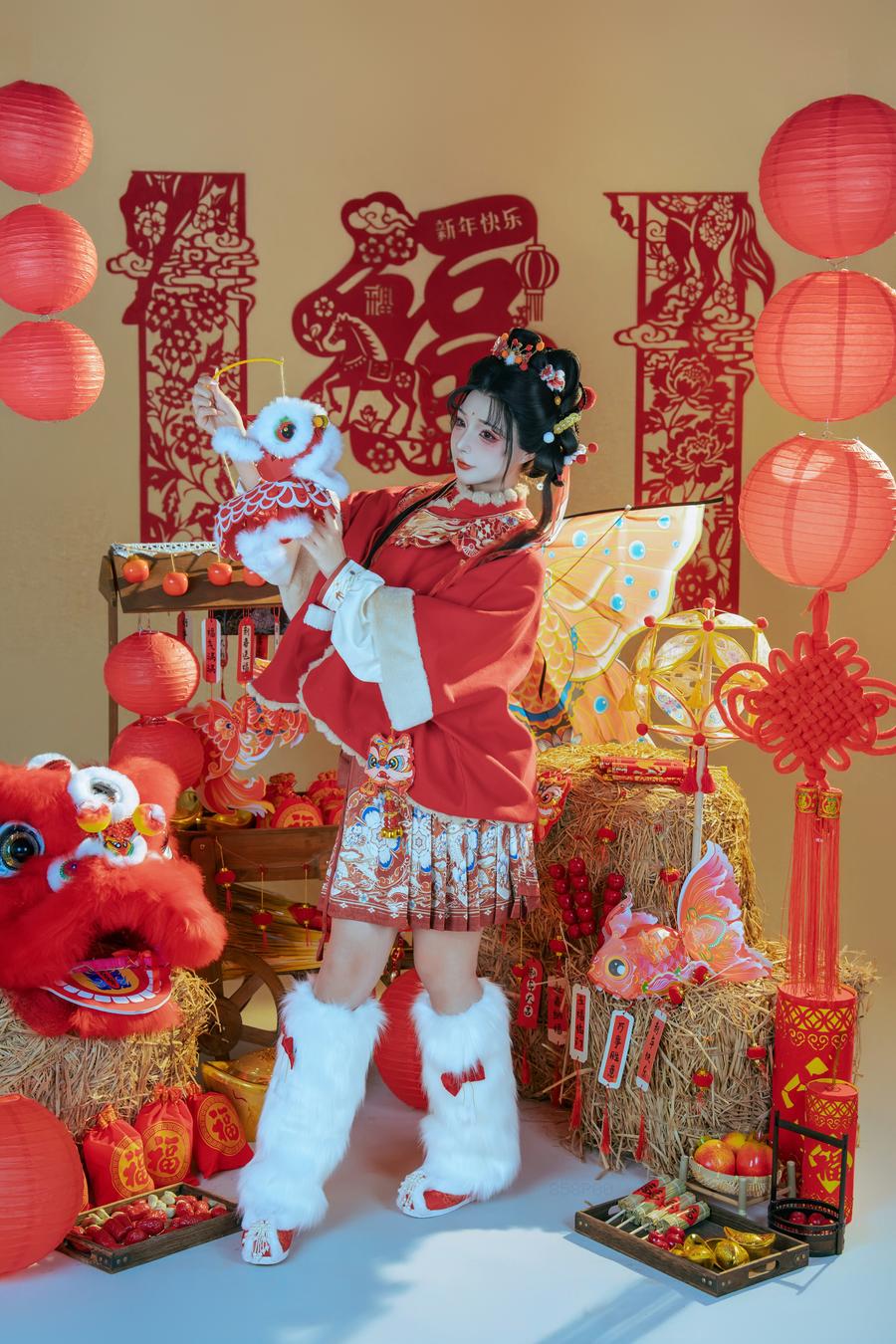 图片[2]-No.146 – 2026新春特辑 醒狮少女 [42P]