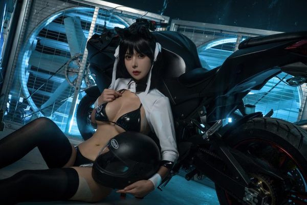No.046 – 碧蓝航线 爱宕机车 [10P]-慕色阁