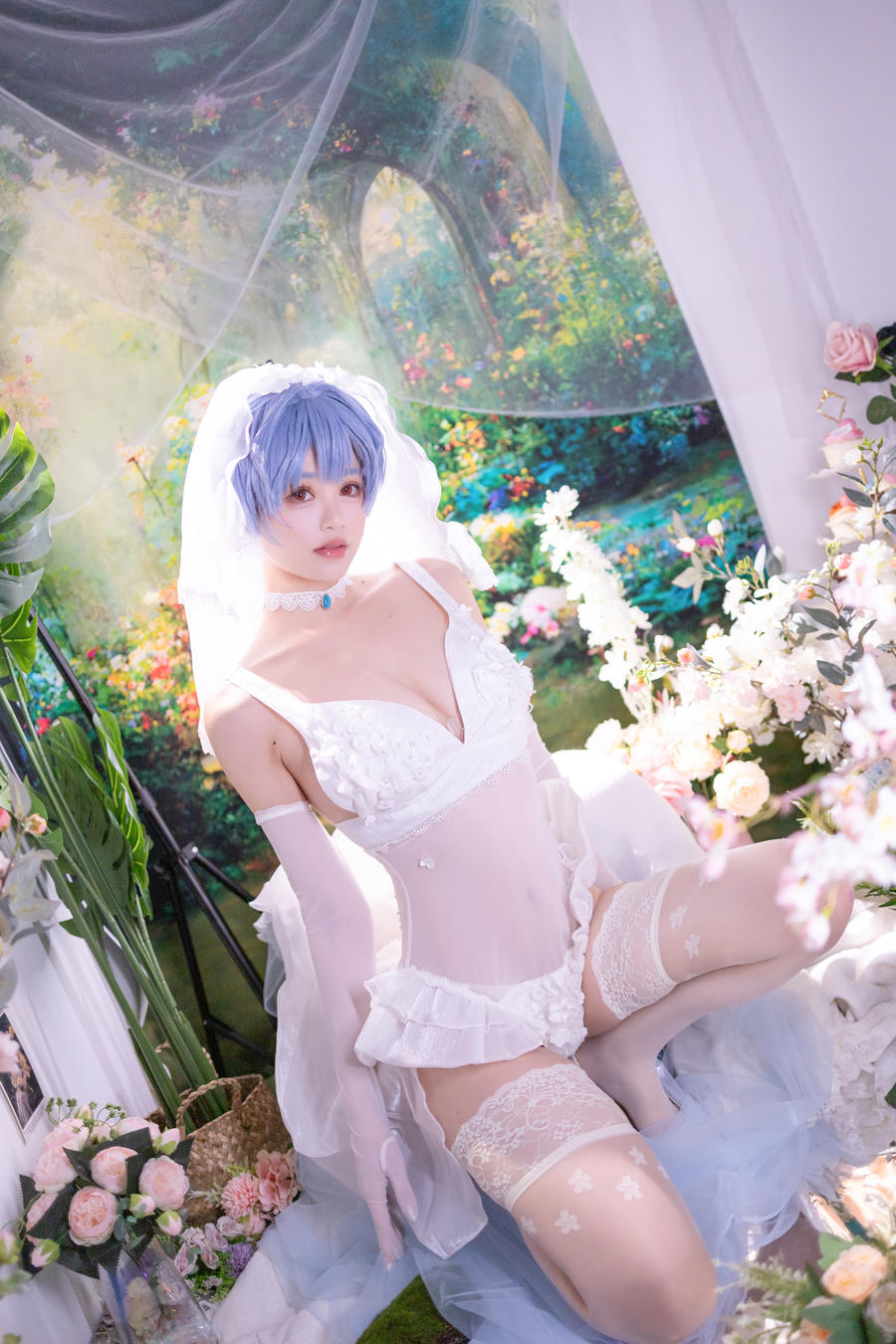 图片[3]-No.016 – EVA 绫波丽 花嫁 [52P]