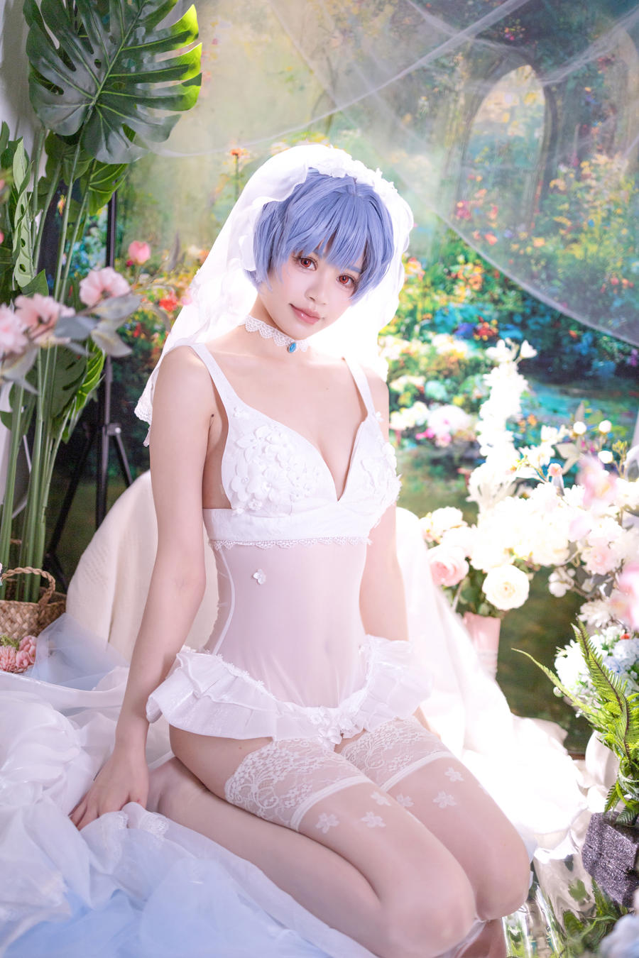 图片[2]-No.016 – EVA 绫波丽 花嫁 [52P]