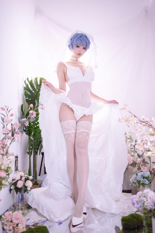 No.016 – EVA 绫波丽 花嫁 [52P]-慕色阁