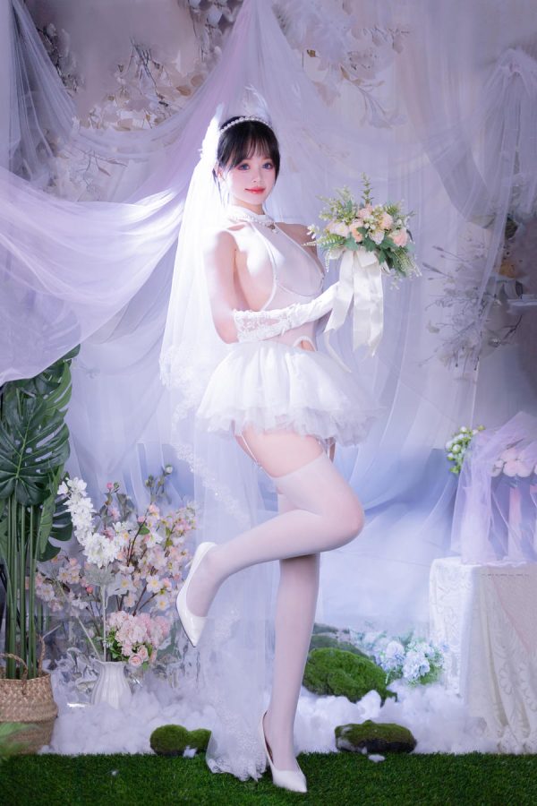 No.017 – 白丝花嫁 [50P]-慕色阁
