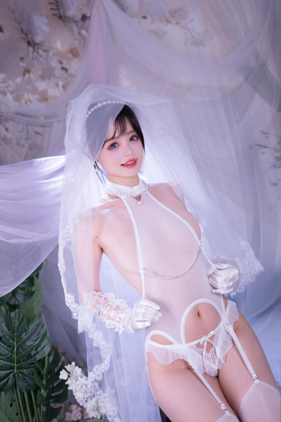 图片[2]-No.017 – 白丝花嫁 [50P]
