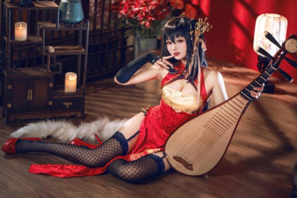 No.030 – 碧蓝航线 大凤旗袍 [21P]-慕色阁