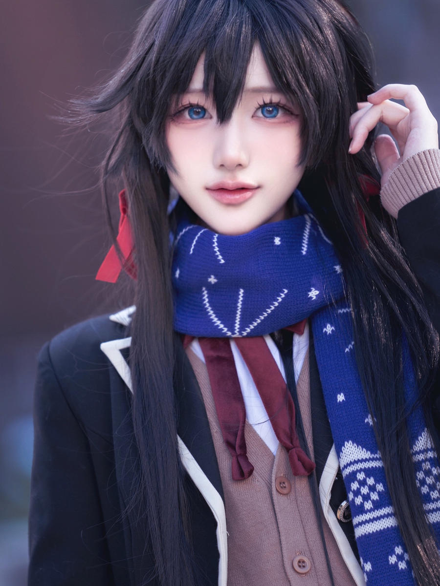 图片[2]-No.035 – 雪之下雪乃 JK制服 [23P 3V]