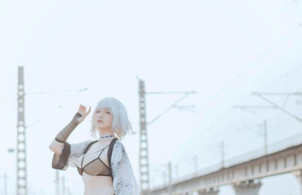 No.075 – 铁道上的忍者 [27P]-慕色阁