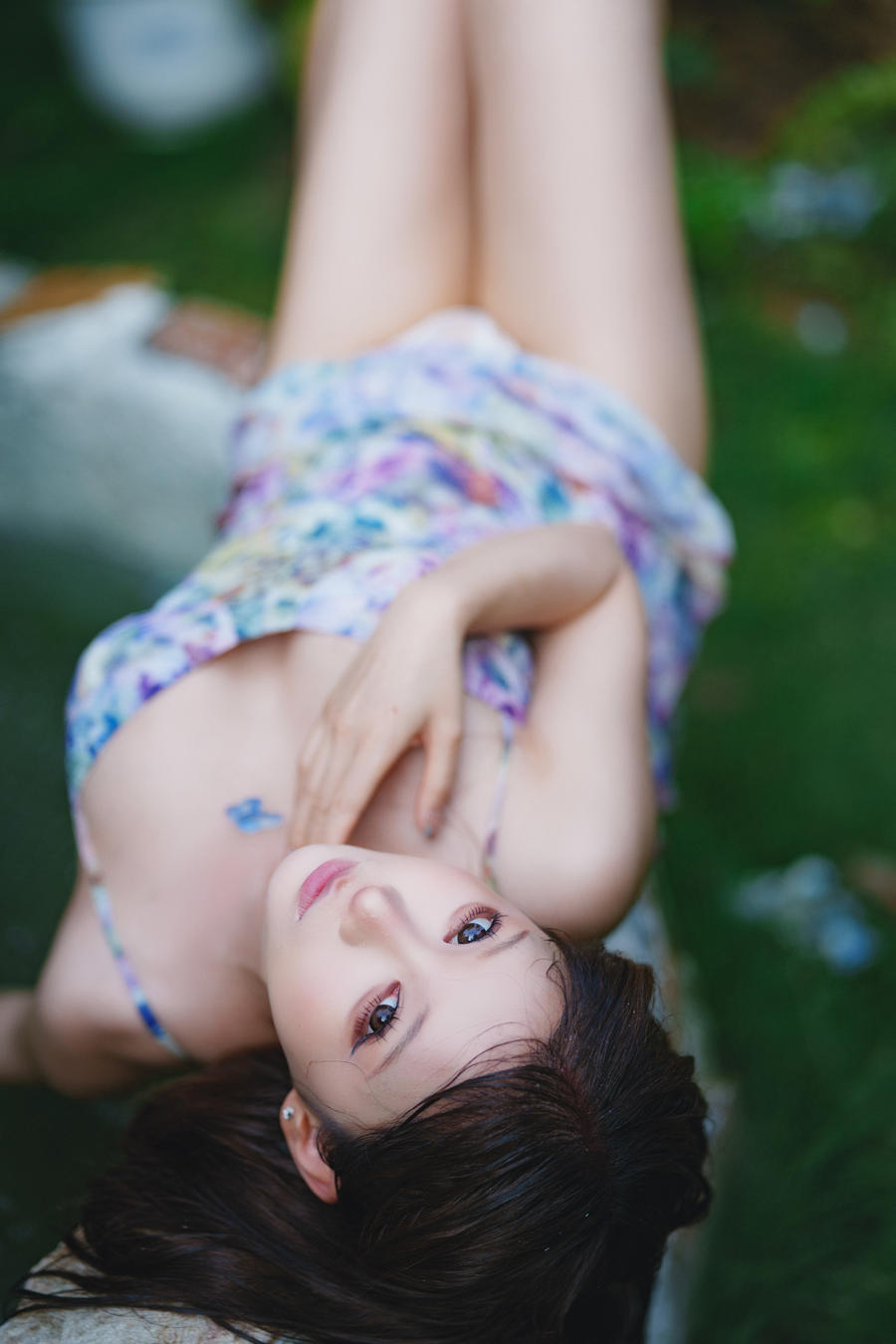 图片[2]-No.403 – 水池碎花裙 [27P]