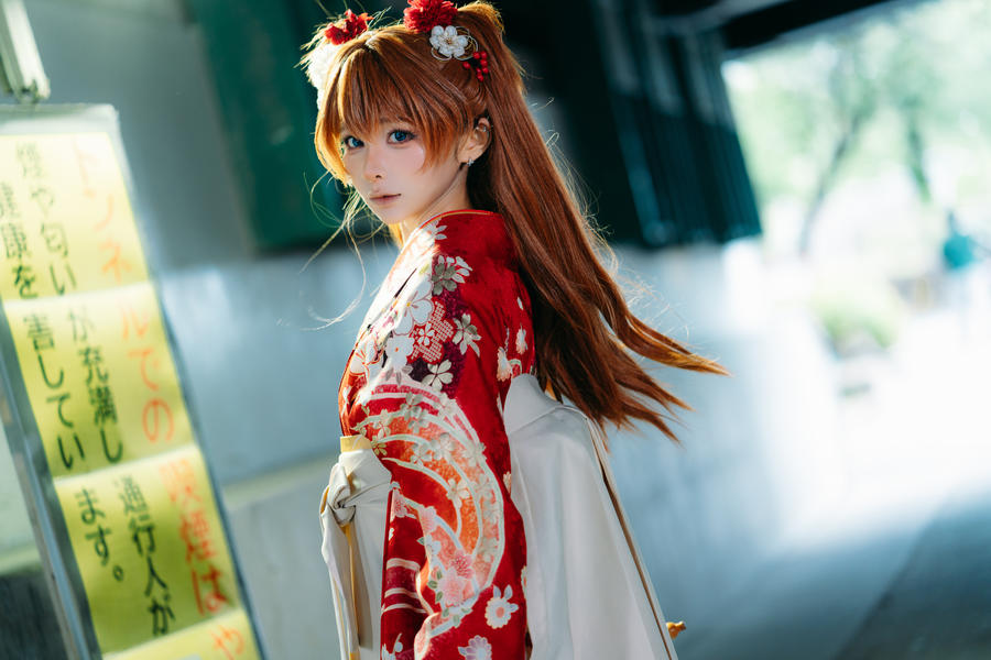 图片[3]-No.404 – EVA 明日香 和服 [30P]