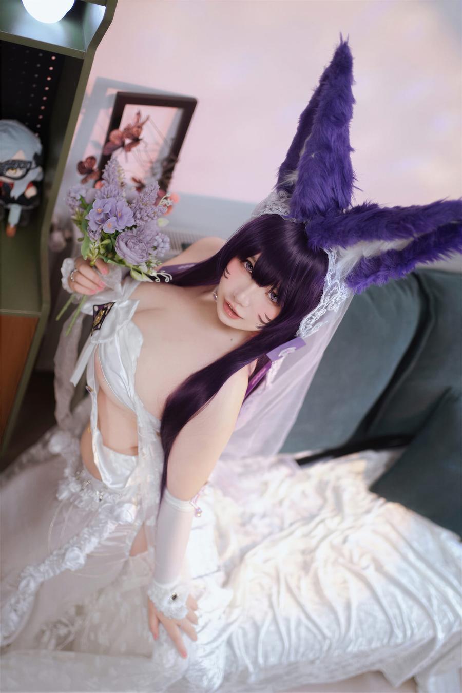 图片[2]-No.076 – 碧蓝航线 武藏 婚纱 [75P]