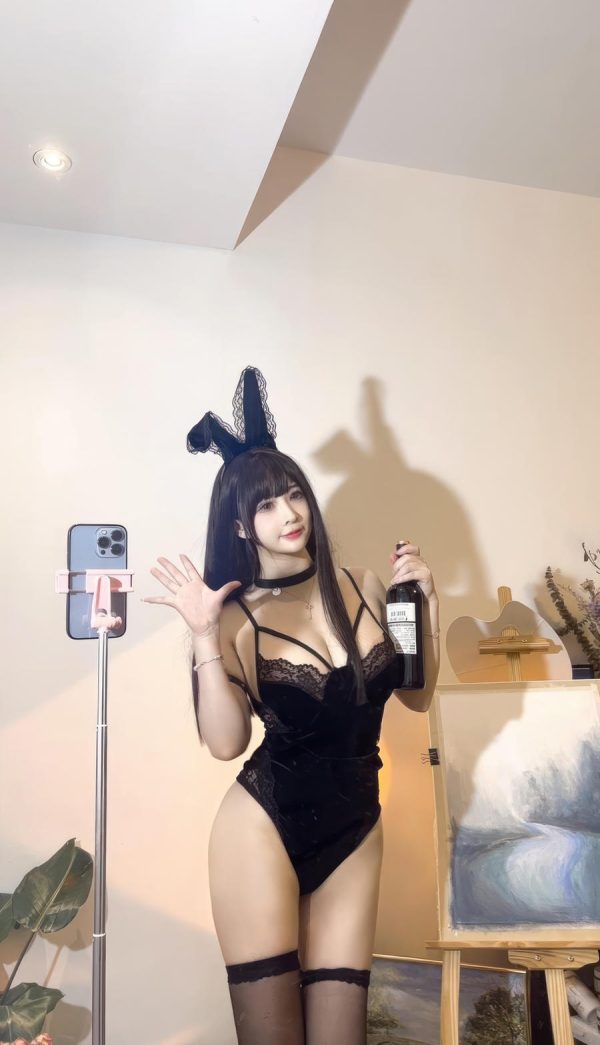 No.020 – 蕾丝兔女郎 [17P]-慕色阁