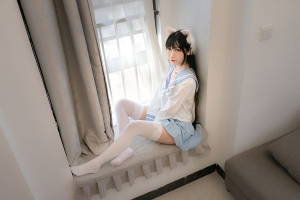No.058 – 白色兔子JK [63P]-慕色阁
