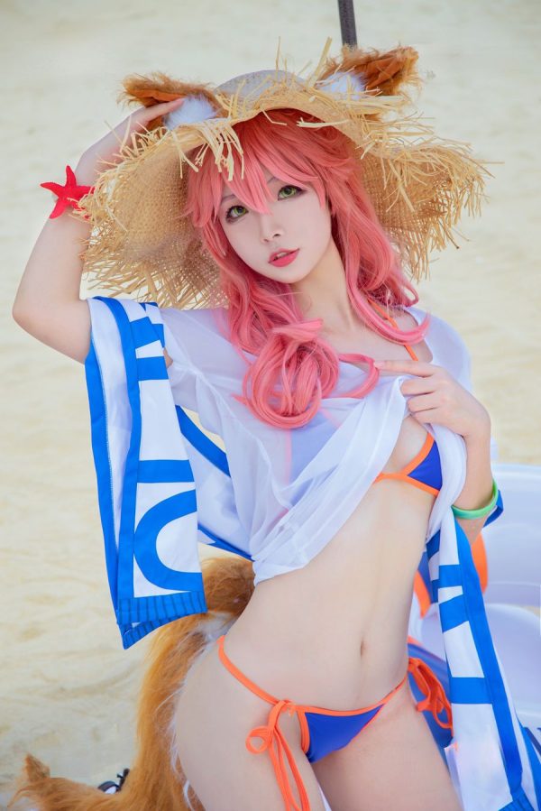 No.105 – FGO 玉藻前泳装 [20P]-慕色阁