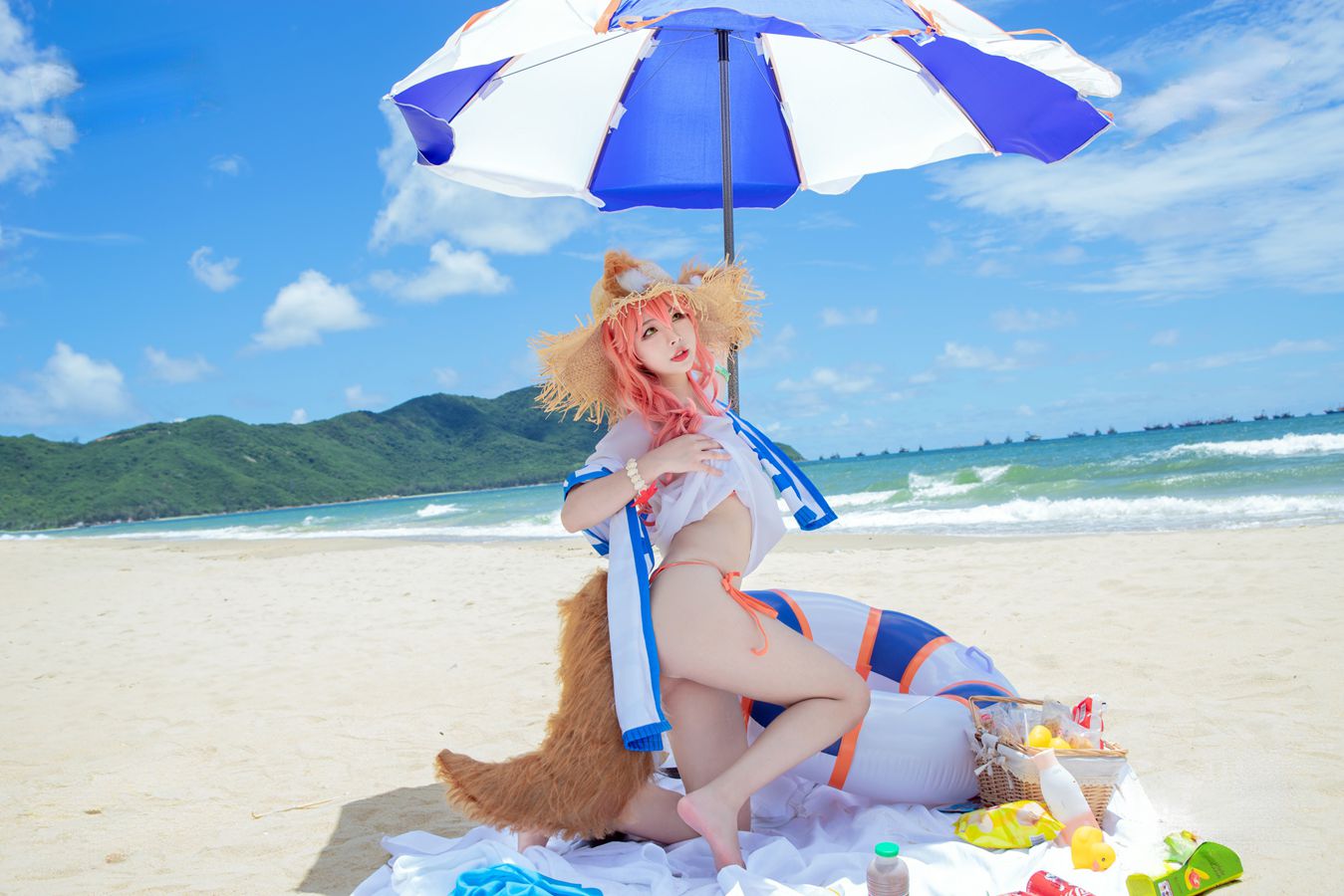 图片[2]-No.105 – FGO 玉藻前泳装 [20P]