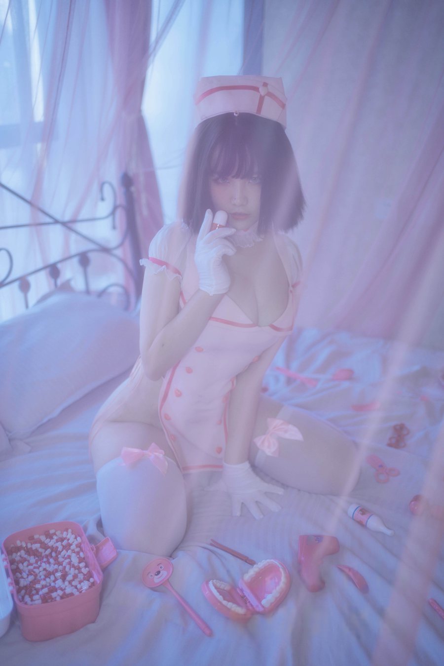 图片[3]-No.026 – 粉护士 [36P]