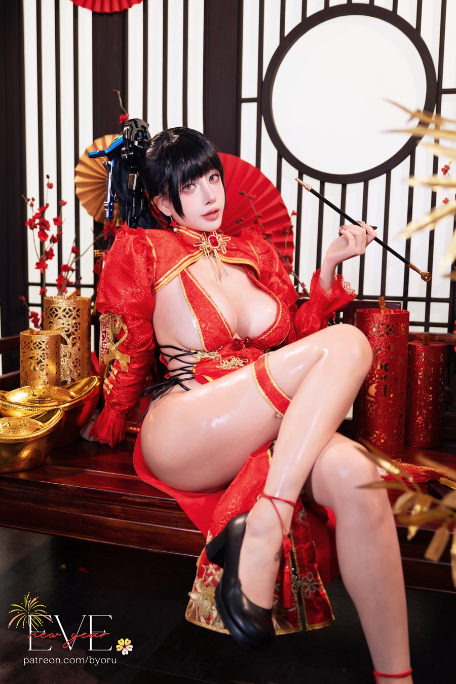 图片[3]-No.266 – Eve New Year Qipao [45P]