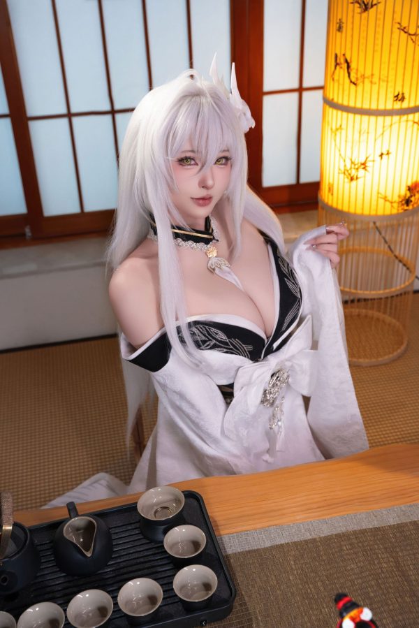 [清水由乃] NO.097 碧蓝航线 白凤和服-慕色阁
