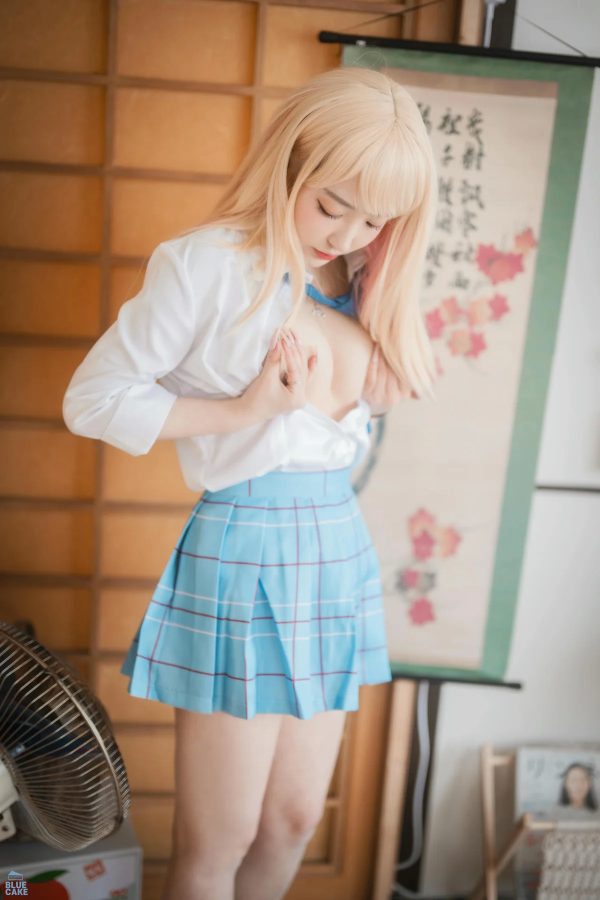 BLUECAKE No.049 MarinYetagawa短裙jk制服套图-慕色阁