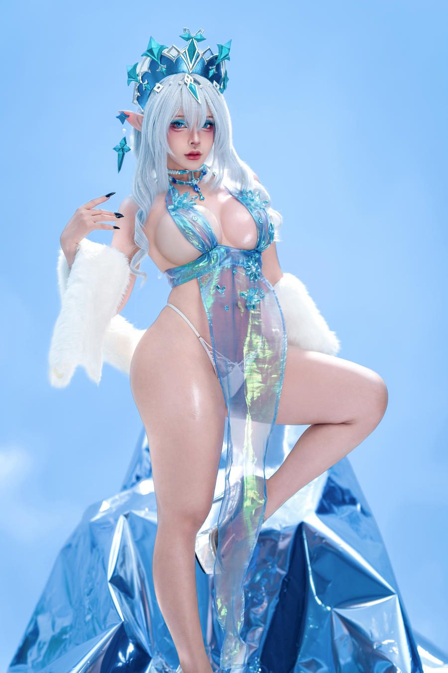图片[3]-No.110 – Genshin Impact Tsaritsa Empress of Ice [53P]